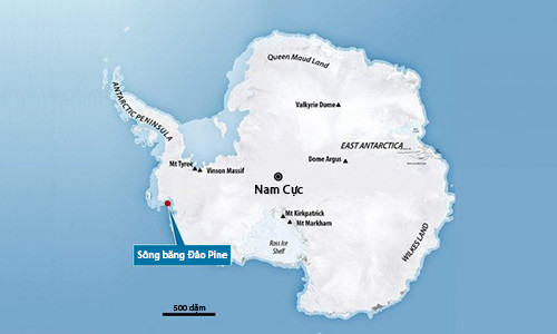 Tảng băng trôi 225 km² tách khỏi Nam Cực ảnh 1