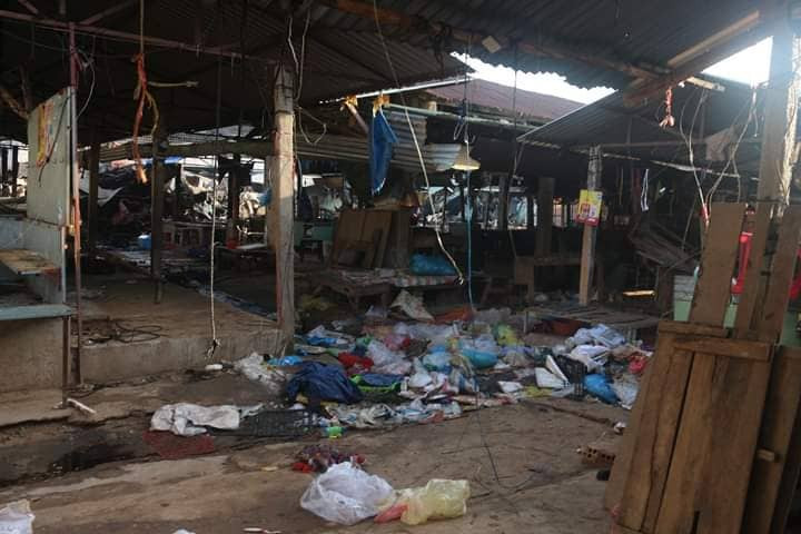 Cháy chợ Mộc Bài, hàng trăm tiểu thương thiệt hại nặng nề ảnh 1