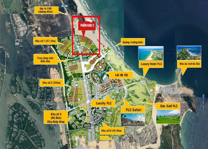 Bình Định 'tuýt còi' dự án Nhơn Hội New City huy động vốn trái phép ảnh 1