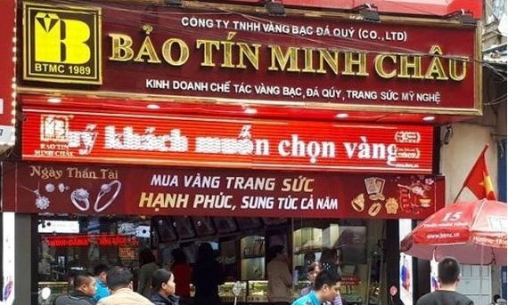 Thương hiệu vàng Bảo Tín Minh Châu nhiều vi phạm trong kết luận thanh tra.