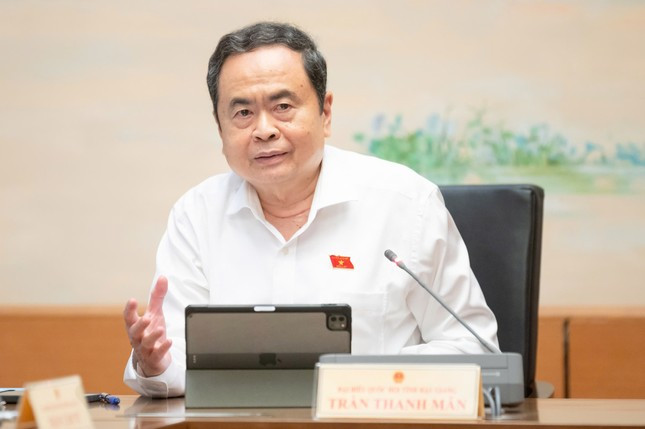 Chủ tịch Quốc hội Trần Thanh Mẫn. Ảnh: Như Ý.