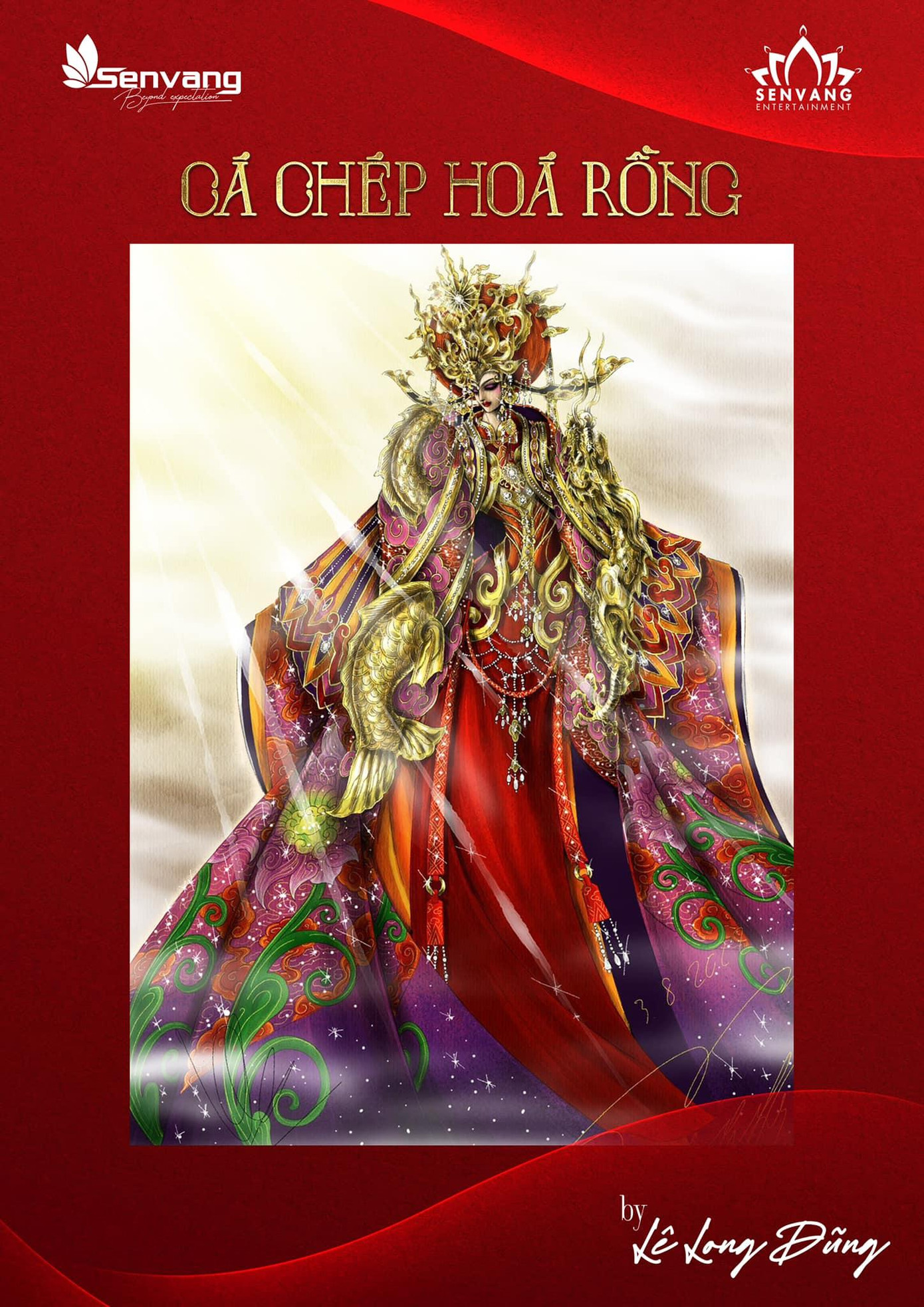 Hai thiết kế trang phục dân tộc của Á hậu Phương Anh mới được hé lộ.