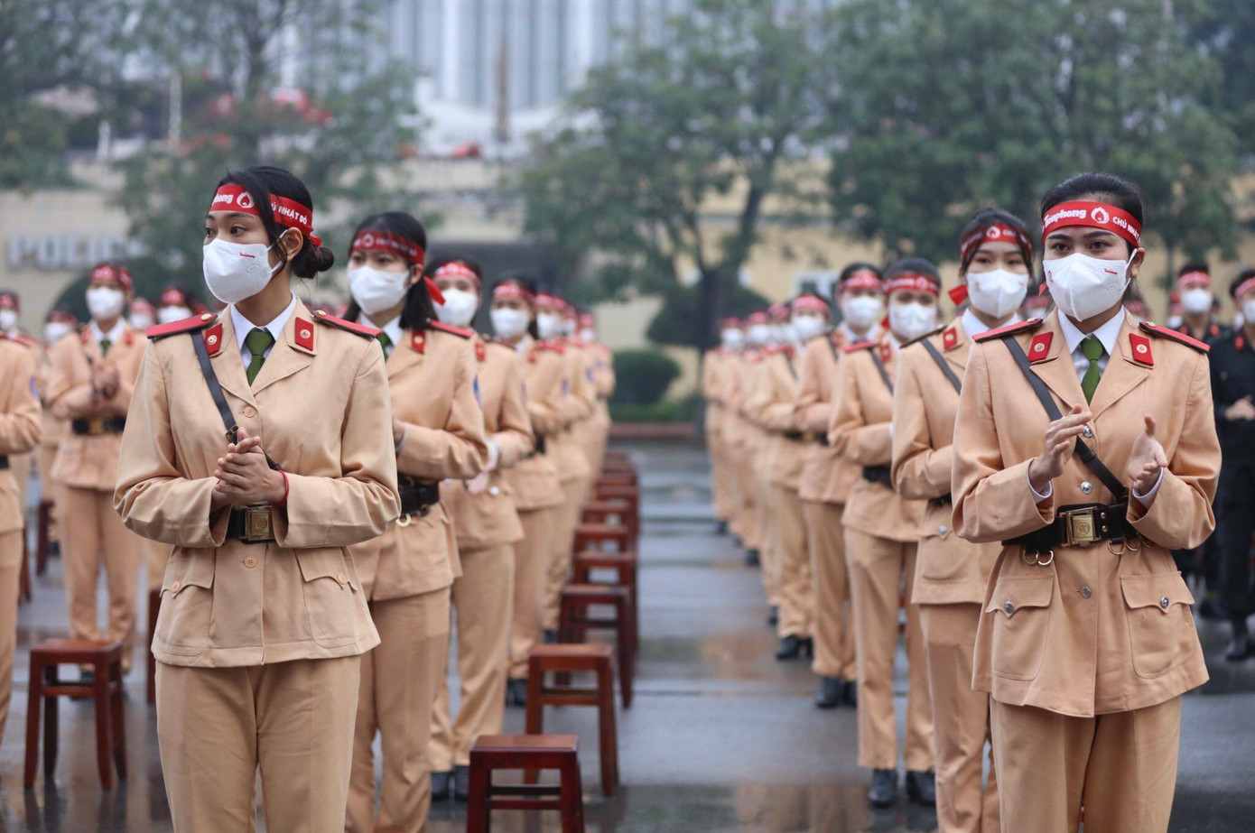 Khai mạc chương trình Chủ nhật Đỏ lần thứ 14 năm 2022 tại Học viện Cảnh sát Nhân dân.