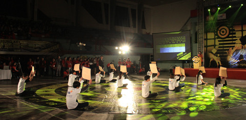 Số ít thí sinh ở lại...