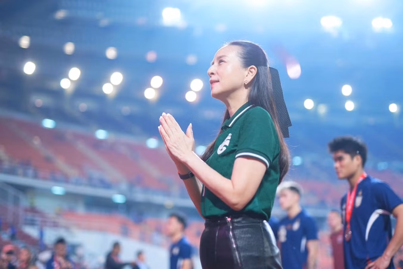 Madam Pang có hành động ngoại giao đẹp khi chúc mừng chiến thắng của đội tuyển Việt Nam và cảm ơn các CĐV