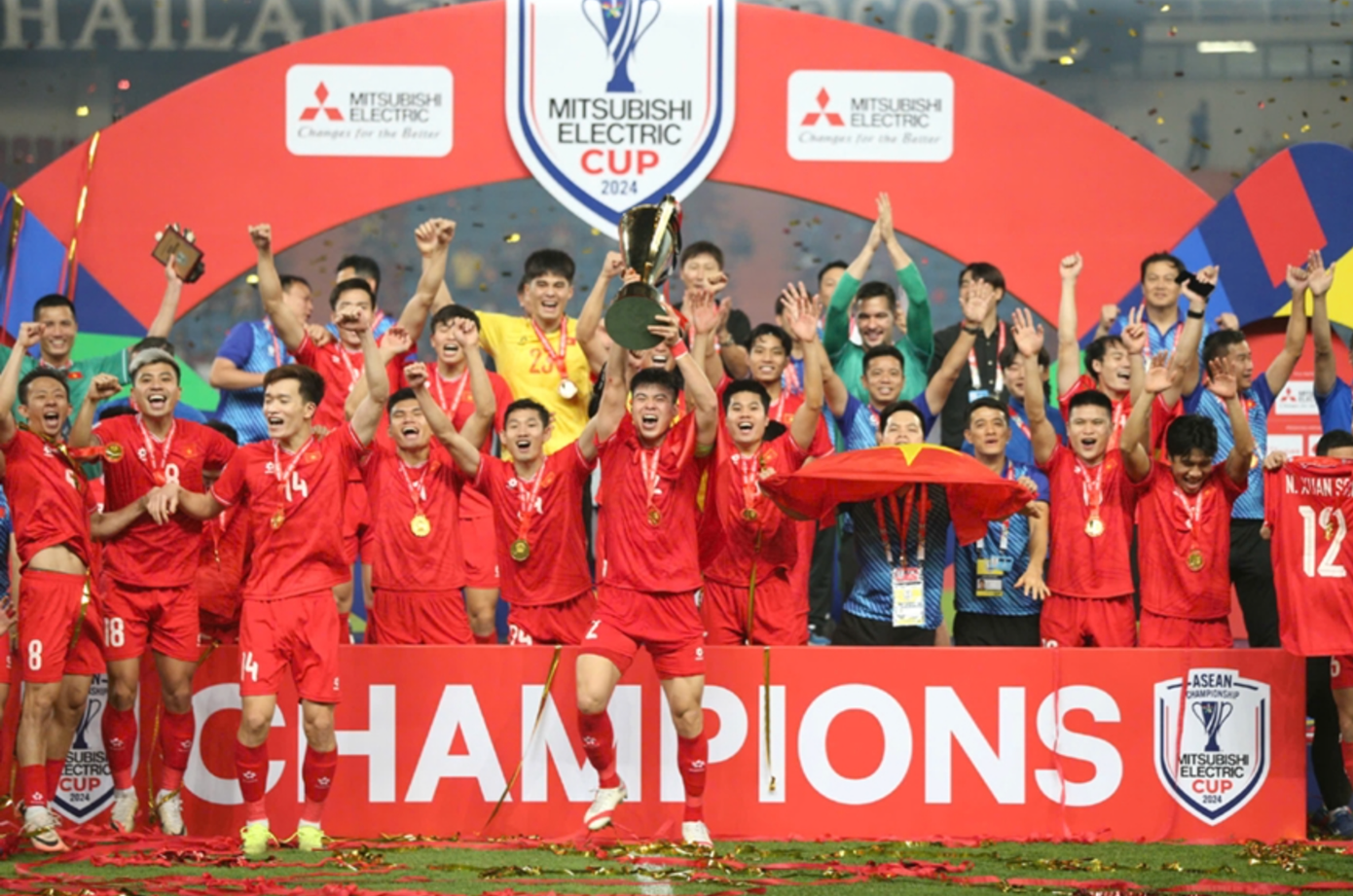 Chức vô địch ASEAN Cup 2024 tạo nên khởi đầu thuận lợi cho HLV Kim Sang-sik cùng bóng đá Việt Nam