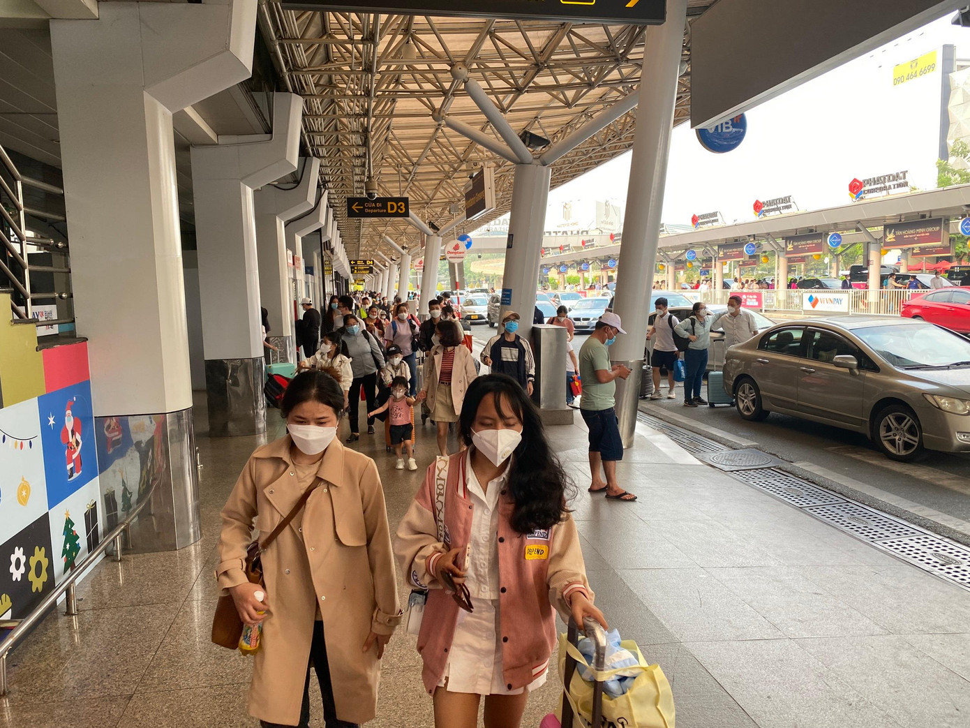 Dịp Tết Nguyên đán 2022 hành khách cần đến sân bay trước 120 phút để làm thủ tục.