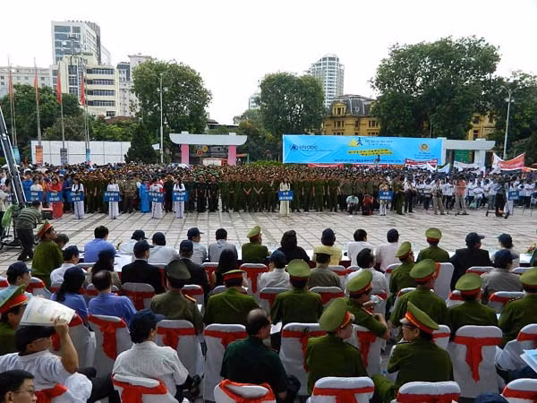 Lễ ra quân phòng, chống ma túy với 5.000 nghìn tham gia