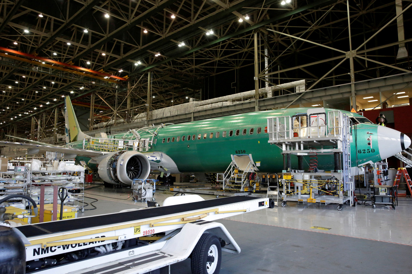Boeing có sản lượng ít ỏi sau hàng loạt sự cố hàng không.