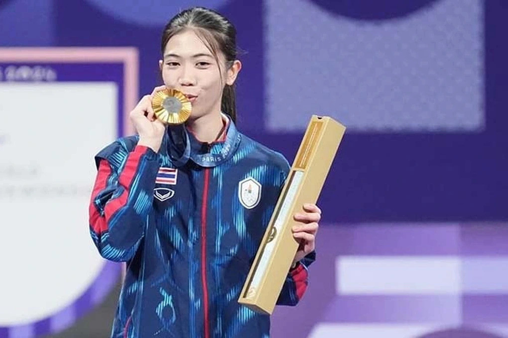 Panipak Wongpattanakit bảo vệ thành công tấm HCV môn Taekwondo. Panipak Wongpattanakit bảo vệ thành công tấm HCV môn Taekwondo.