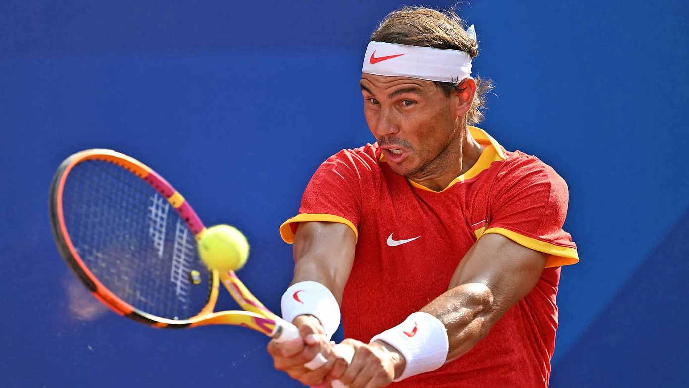 Nadal thi đấu tại Olympic Paris 2024.