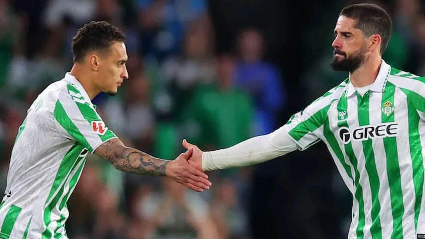 Antony và Isco giúp Real Betis thi đấu thăng hoa.