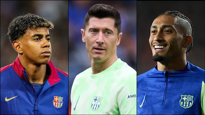 Yamal - Lewandowski - Raphinha là bộ ba tấn công hay nhất tại châu Âu ở thời điểm hiện tại.