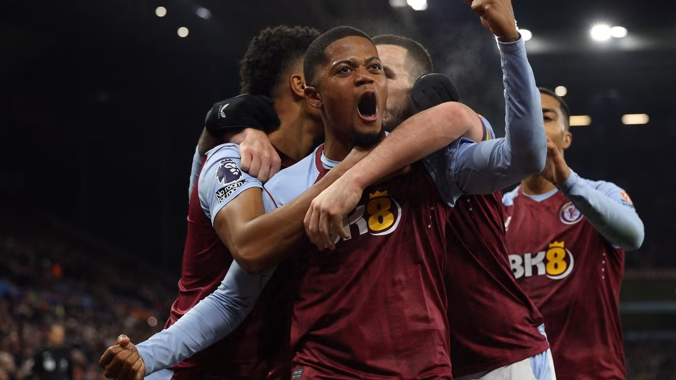 Leon Bailey sắm vai người hùng, ghi bàn duy nhất giúp Aston Villa vượt qua Man City.