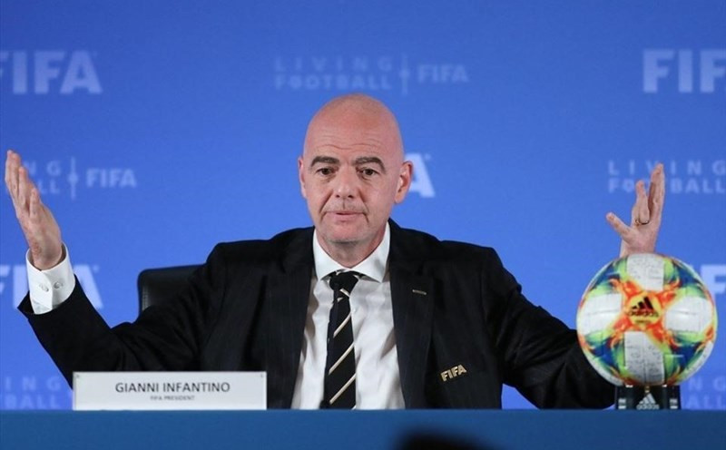 Chủ tịch FIFA, Gianni Infantino. Chủ tịch FIFA, Gianni Infantino.