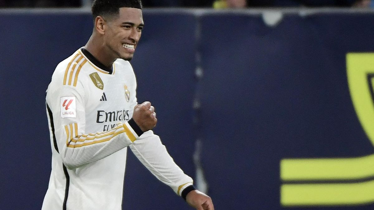 Bellingham có bàn thắng thứ 11 ở La Liga mùa giải năm nay. Bellingham có bàn thắng thứ 11 ở La Liga mùa giải năm nay.