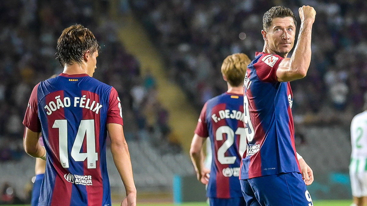 Lewandowski và Felix đang ngày càng ăn ý.