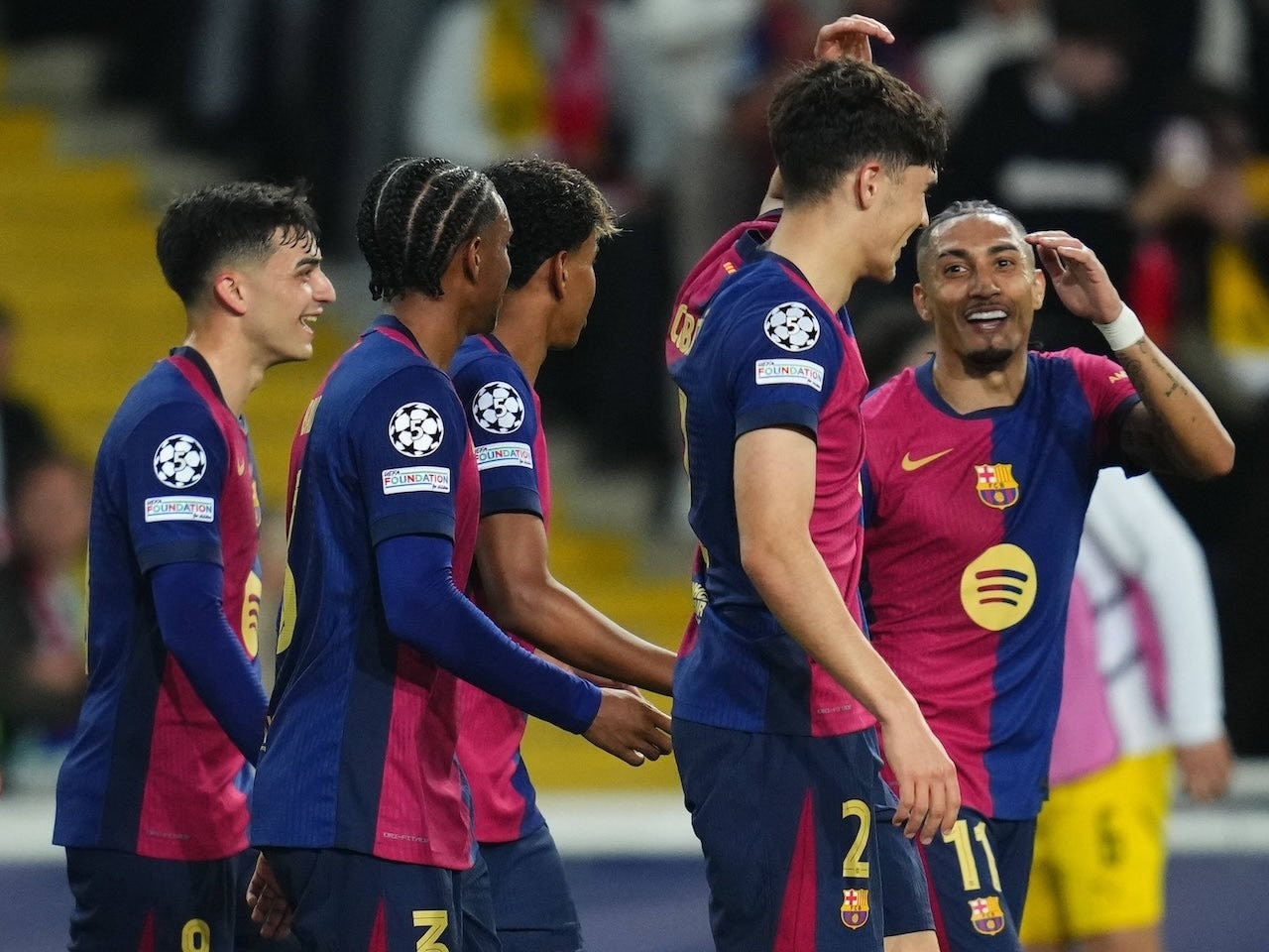 Barcelona đang bất bại ở mọi giải đấu trong năm 2025.