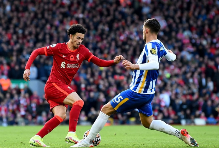 Liverpool vừa đánh bại Brighton trong khuôn khổ Carabao Cup.