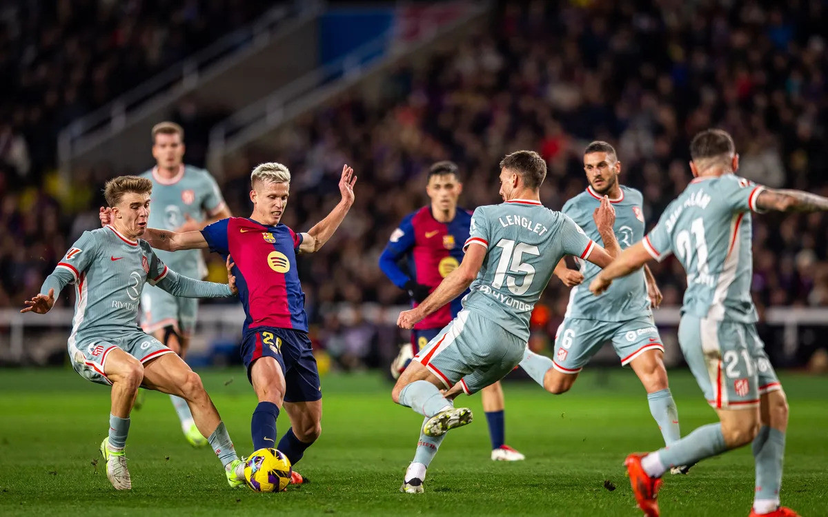 Atletico Madrid đã gieo sầu cho Barcelona ở La Liga mùa này. Atletico Madrid đã gieo sầu cho Barcelona ở La Liga mùa này.