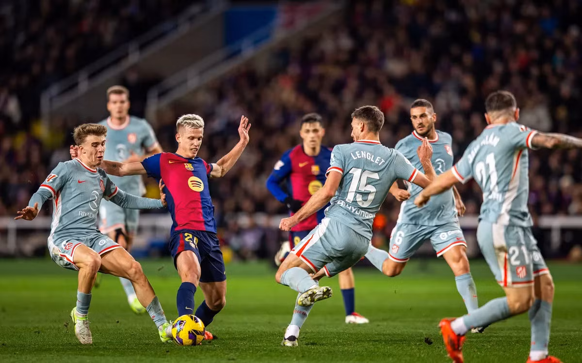 Atletico Madrid đã gieo sầu cho Barcelona ở La Liga mùa này.