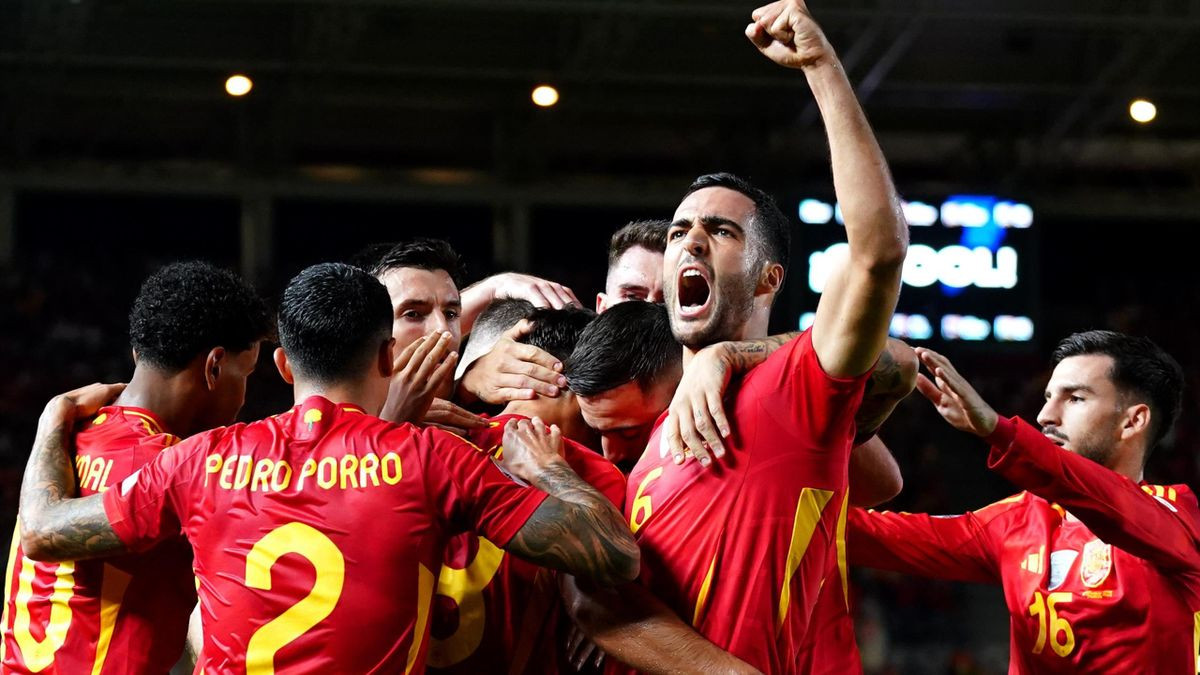 Tây Ban Nha đánh bại Đan Mạch tại UEFA Nations League 2024/2025. Tây Ban Nha đánh bại Đan Mạch tại UEFA Nations League 2024/2025.