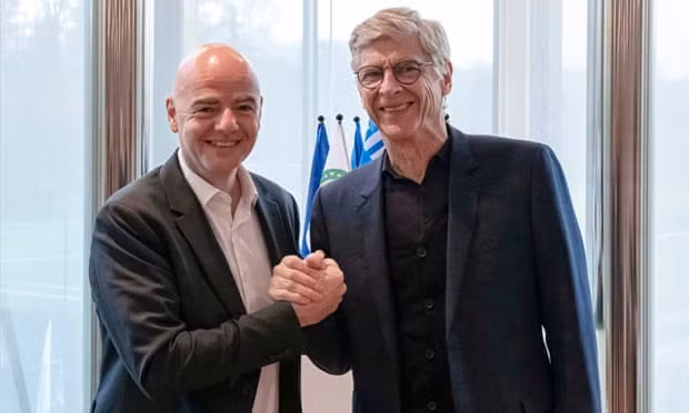 Ông Wenger ủng hộ ý tưởng tổ chức FIFA Club World Cup 2025 của FIFA.