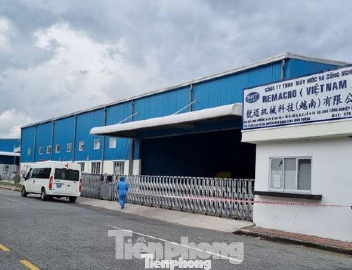 Công ty ở huyện Bàu Bàng (Bình Dương) bị phong tỏa do có công nhân F1 trốn xét nghiệm