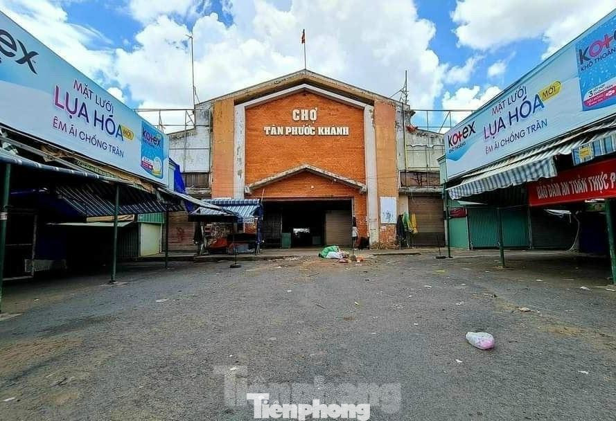 TX Tân Uyên vắng lặng sau khi giãn cách xã hội