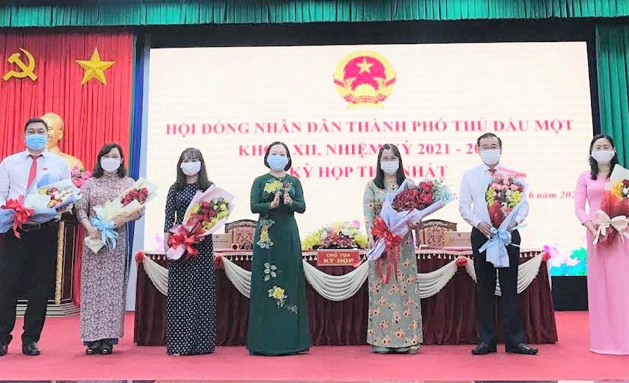 HĐND TP Thủ Dầu Một tại phiên họp thứ nhất