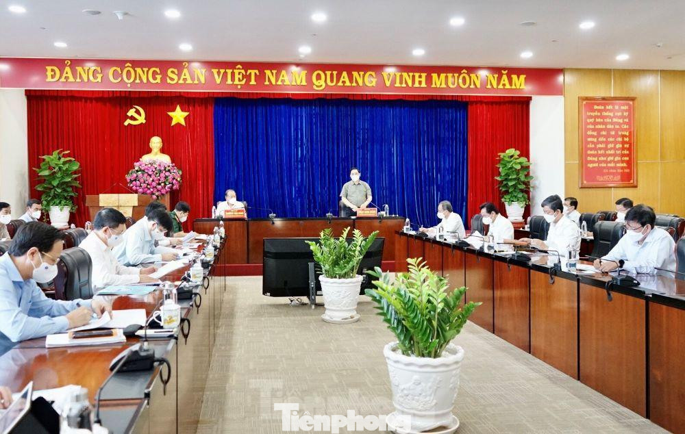 Thủ tướng làm việc với lãnh đạo tỉnh Bình Dương