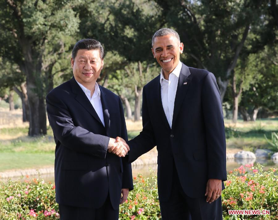 Đây là cuộc gặp mặt đầu tiên của hai nhà lãnh đạo kể từ khi ông Tập Cận Bình lên giữ chức chủ tịch Trung Quốc hồi tháng ba. Đây là cuộc gặp mặt đầu tiên của hai nhà lãnh đạo kể từ khi ông Tập Cận Bình lên giữ chức chủ tịch Trung Quốc hồi tháng ba