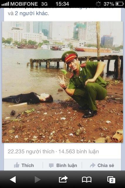 Bức ảnh gây xôn xao dư luận thực chất là một cảnh trong phim