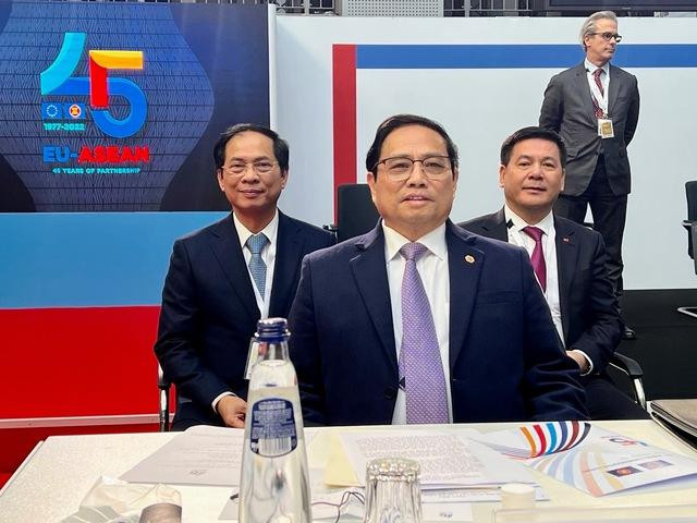 Thủ tướng Phạm Minh Chính dự Hội nghị cấp cao ASEAN- EU Thủ tướng Phạm Minh Chính dự Hội nghị cấp cao ASEAN- EU