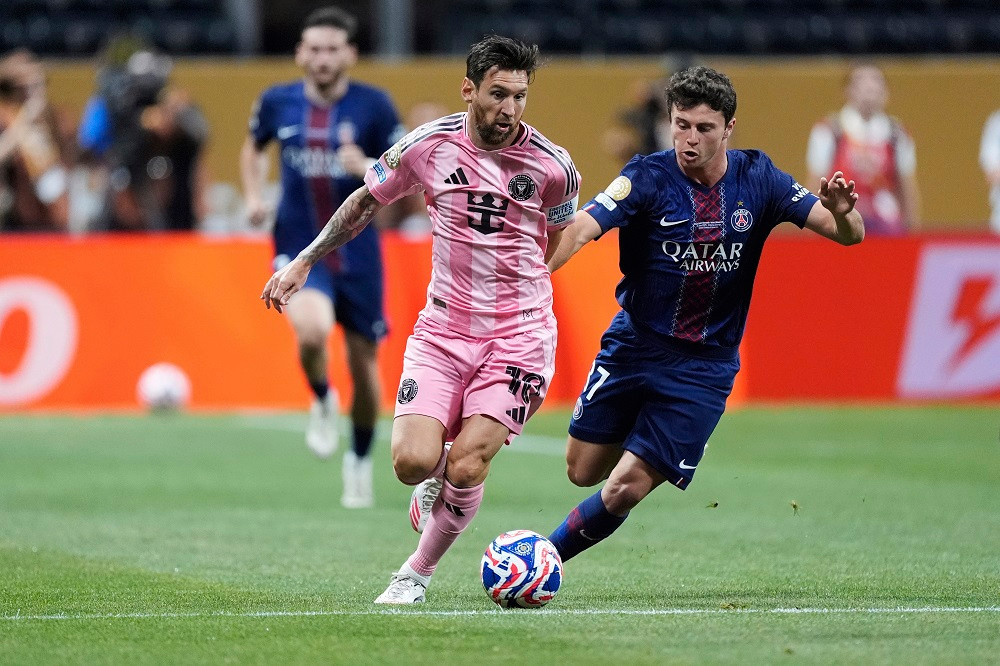 Messi 'bất lực', Inter Miami thảm bại trước PSG ảnh 10