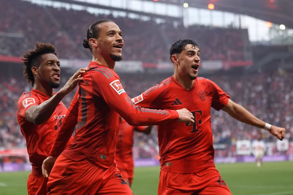 Sane tỏa sáng nhưng Bayern vẫn mất điểm vào phút chót Sane tỏa sáng nhưng Bayern vẫn mất điểm vào phút chót