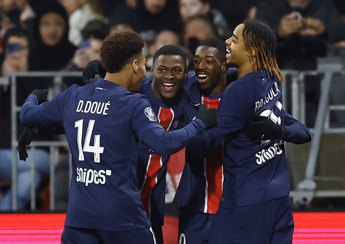 PSG sở hữu hàng công siêu hạng