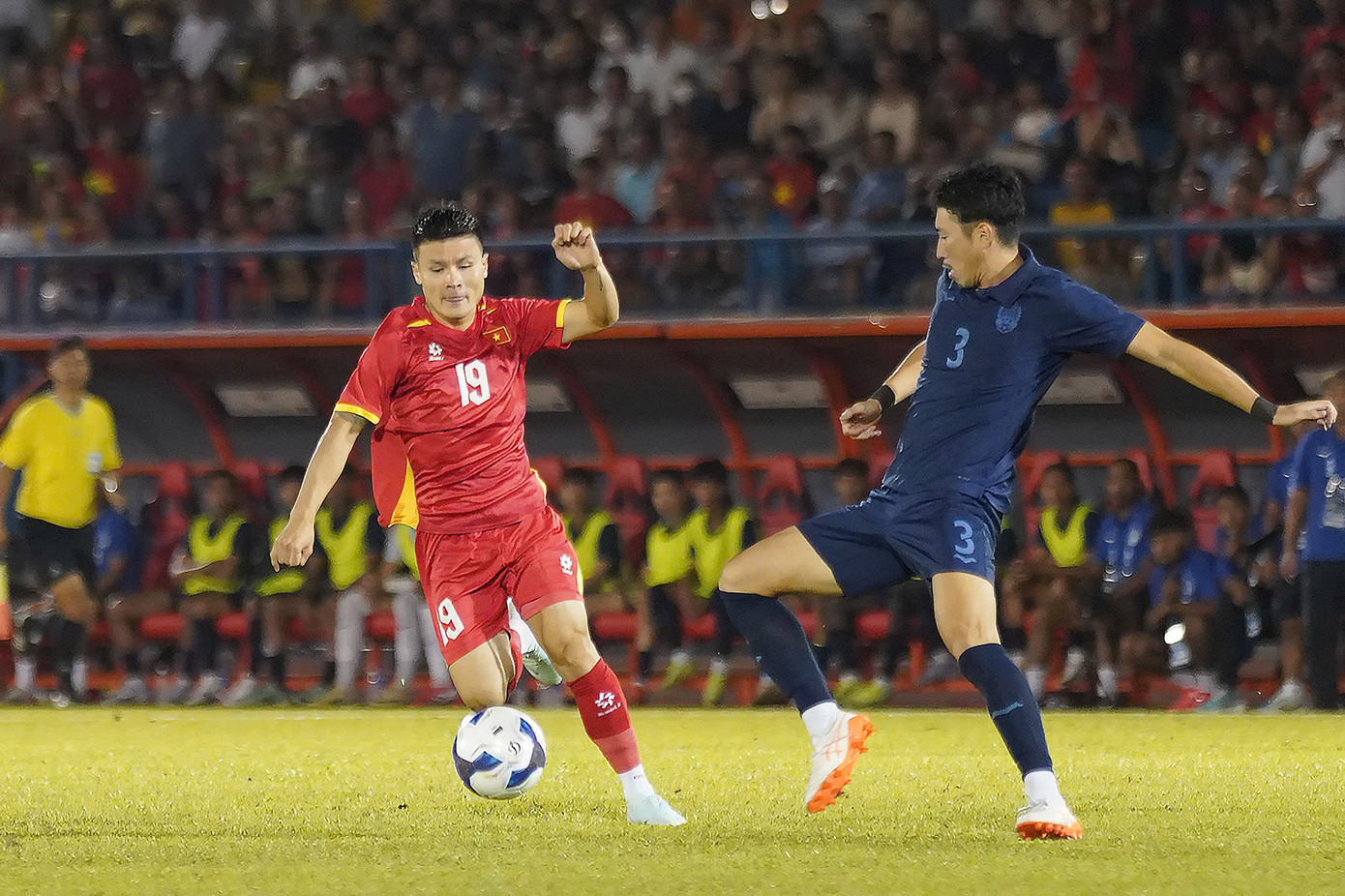 Quang Hải đá cắm. Ảnh: Phú Thọ