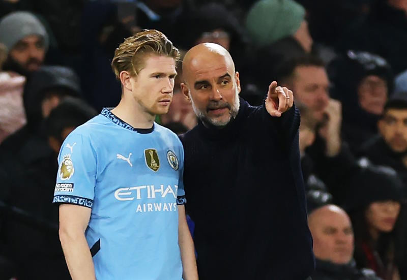 De Bruyne tiếp tục ngồi dự bị