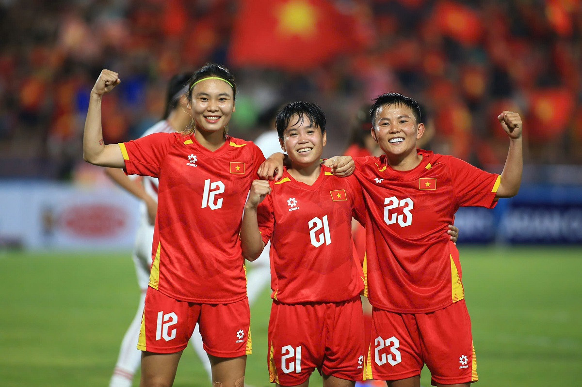 Tuyển nữ Việt Nam thắng đậm UAE, tiến sát vòng chung kết Asian Cup nữ 2026 ảnh 6
