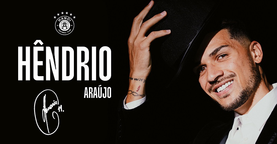 Hà Nội FC giới thiệu Hendrio theo phong cách &quot;nghệ sĩ&quot;