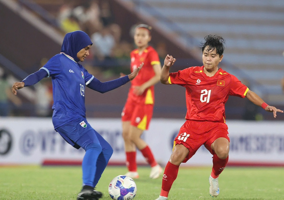 Tuyển nữ Việt Nam hướng đến chiến thắng thứ 2