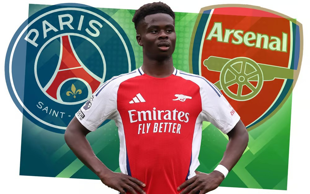 Arsenal phụ thuộc quá nhiều vào Saka