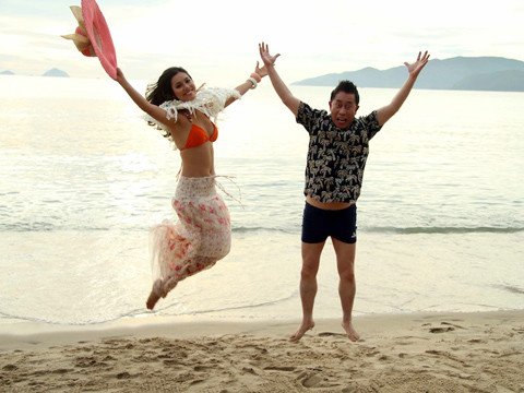 Họ còn tạo dáng chụp ảnh rất nhí nhảnh