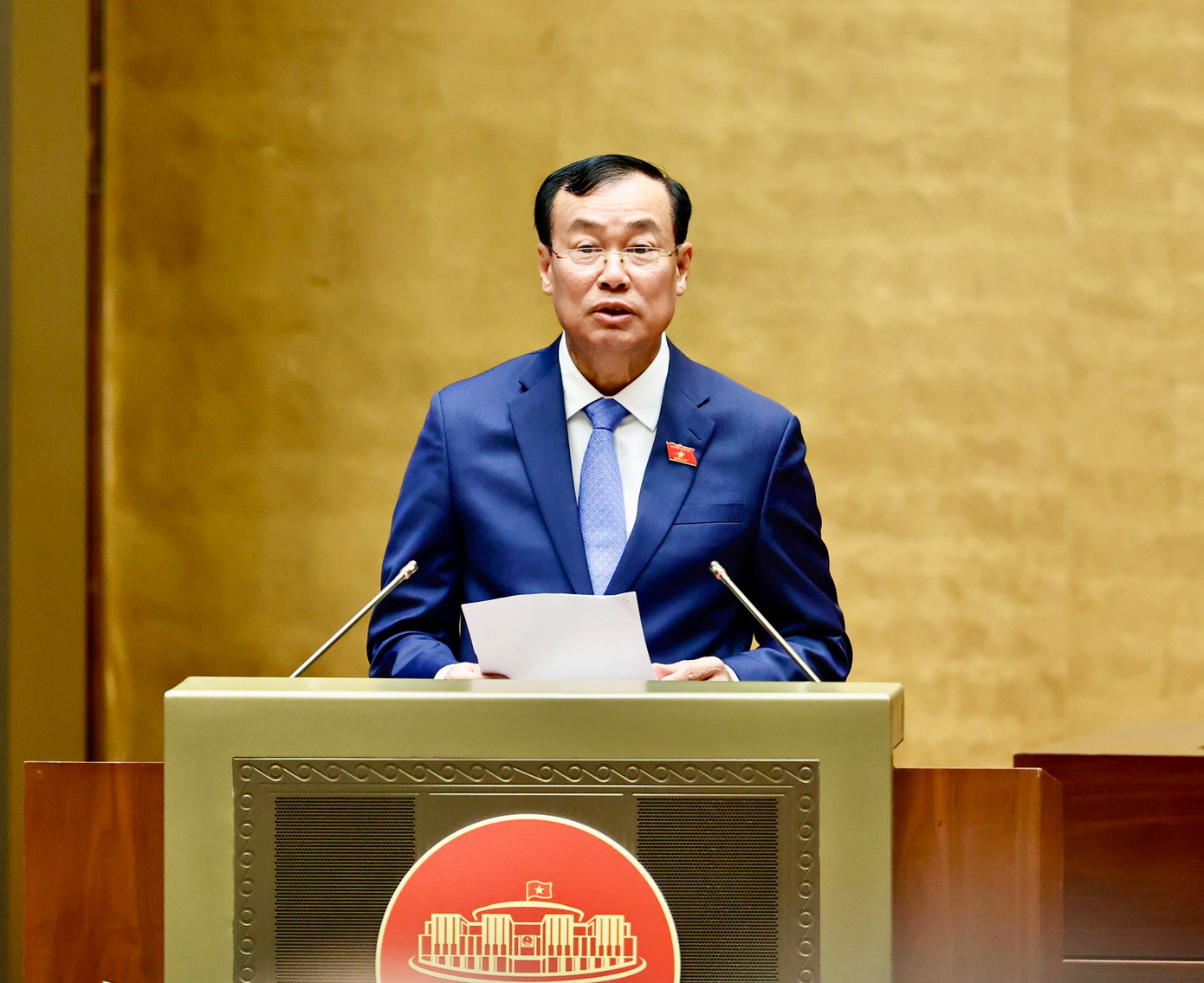 Chủ nhiệm Ủy ban Quốc phòng và An ninh Lê Tấn Tới. Ảnh Như Ý Chủ nhiệm Ủy ban Quốc phòng và An ninh Lê Tấn Tới. Ảnh Như Ý