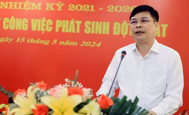 Ông Phạm Văn Nghiêm - Phó Chủ tịch UBND tỉnh Thái Bình. Ảnh IT
