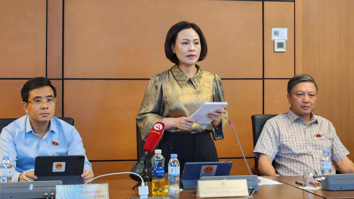 Đại biểu Trần Thị Hồng Thanh (Ninh Bình) Đại biểu Trần Thị Hồng Thanh (Ninh Bình)