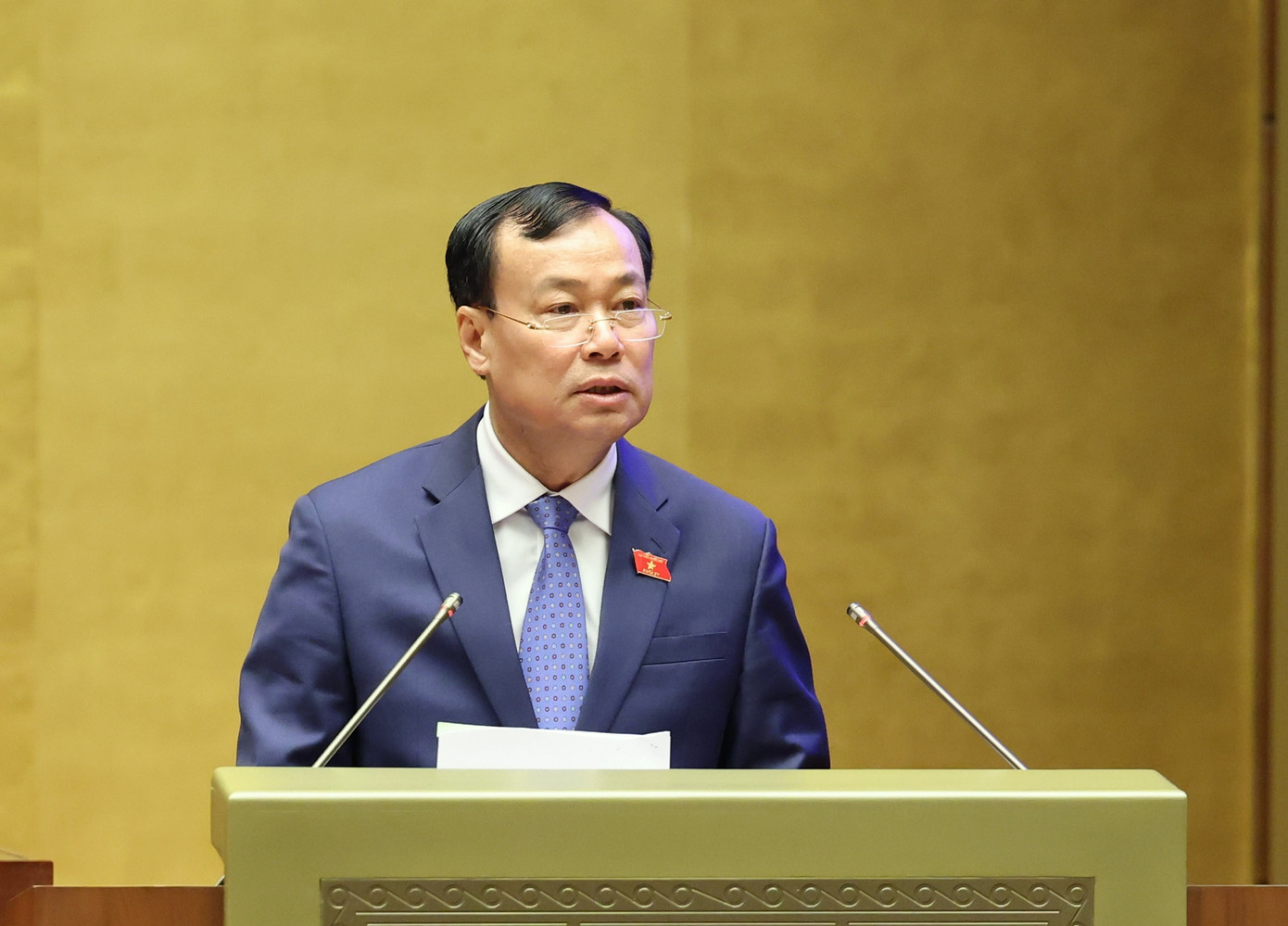 Chủ nhiệm Ủy ban Quốc phòng An ninh Lê Tấn Tới. (Ảnh: Như Ý)