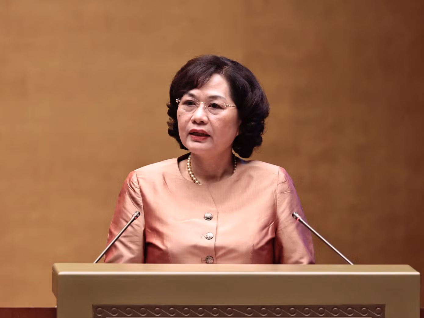 Thống đốc Ngân hàng Nhà nước Việt Nam Nguyễn Thị Hồng. (Ảnh: Như Ý). Thống đốc Ngân hàng Nhà nước Việt Nam Nguyễn Thị Hồng. (Ảnh: Như Ý).