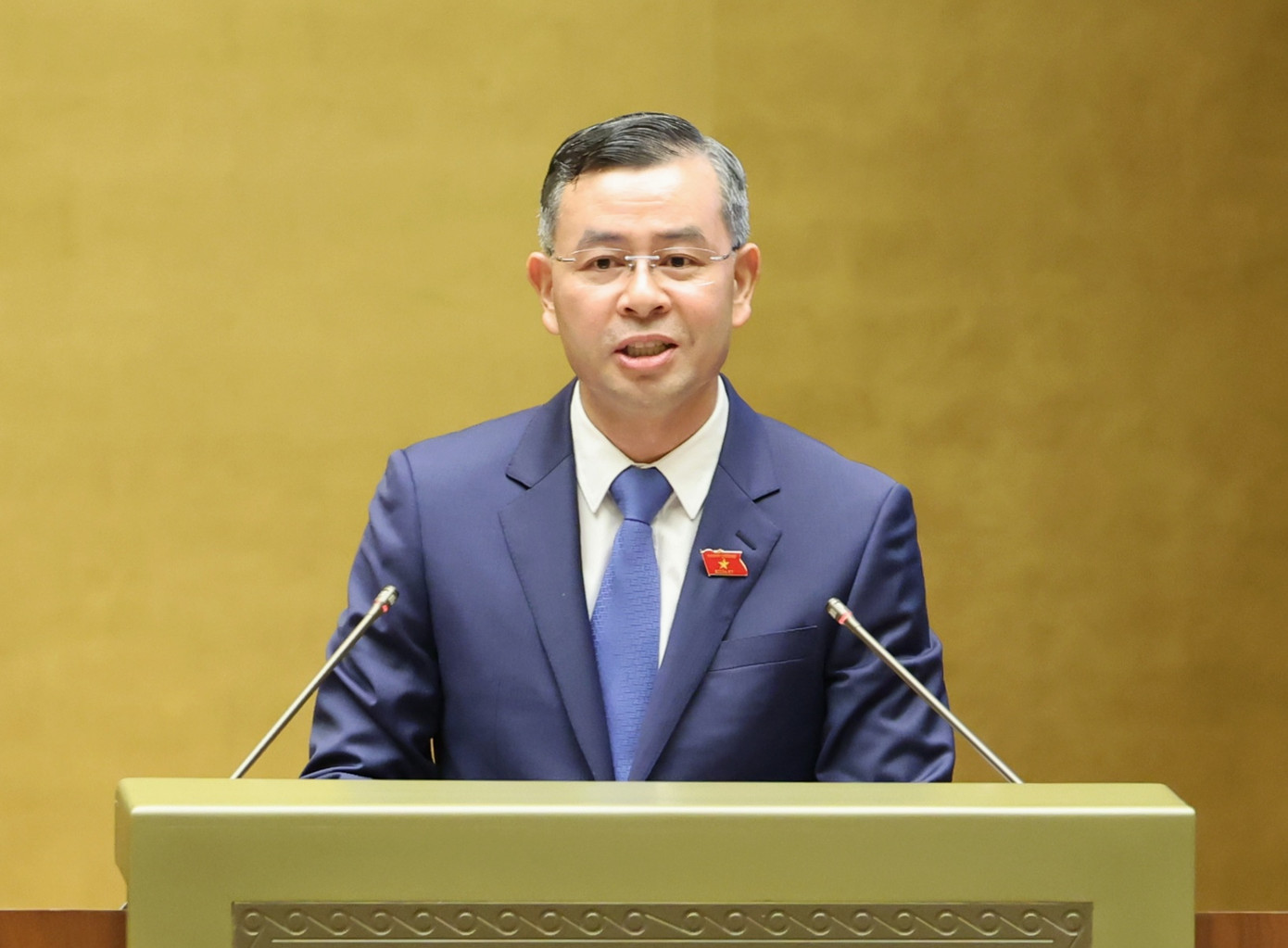 Tổng Kiểm toán nhà nước Ngô Văn Tuấn. (Ảnh: Như Ý)